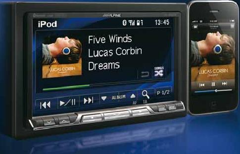  ��������� Alpine iXA-W407BT