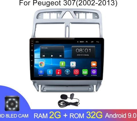  ��������� Android 2G-32G Peugeot 307 307CC 307SW