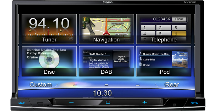  ��������� Clarion NX702ETRK