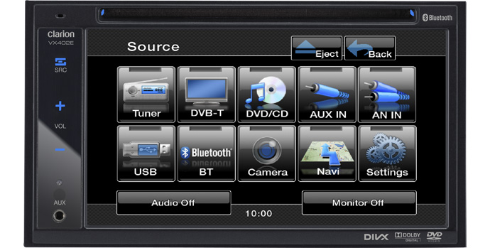  ��������� Clarion VX402E