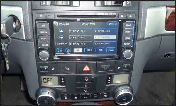  ��������� FlyAudio 75034B01 - VOLKSWAGEN TOUAREG