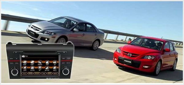  ��������� FlyAudio E7526NAVI - MAZDA 3 2004 